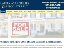 Tablet Screenshot of law-margulies.com